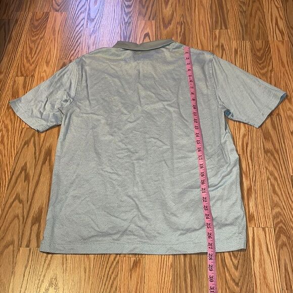 Jos A Bank Leadbetter Golf Shirt, greenish grey, Medium - Picture 5 of 5